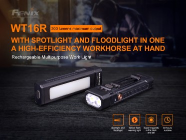 Nabíjateľné LED svietido Fenix WT16R